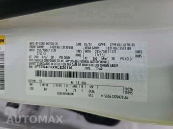 2024 Ford Ranger XL Crew Cab Medium Bed – miniatura 5