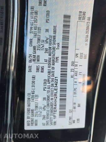 2024 Ford Ranger XLT Crew Cab Medium Bed - miniatura 2