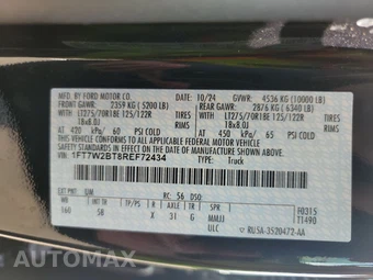 2024 Ford Super Duty F-250 Lariat Crew Cab Medium Bed - miniatura 14