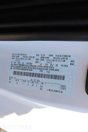 2024 Ford Super Duty F-250 XL Extended Cab Long Bed w/Rear Doors - miniatura 46