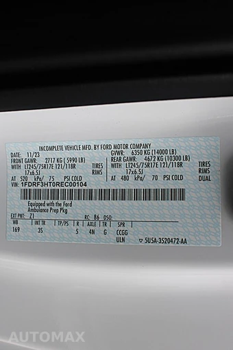 2024 Ford Super Duty F-350 Cab Chassis XLT Regular Cab DRW - miniatura 37