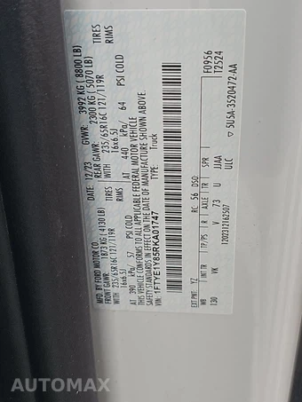 2024 Ford Transit 150 Cargo Van Low Roof 130.0" WB - miniatura 15