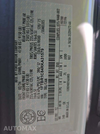 2024 Ford Transit 250 Cargo Van Medium Roof - miniatura 2