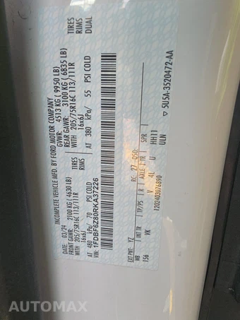 2024 Ford Transit 350 HD Cab Chassis 9950 GVWR DRW - miniatura 13