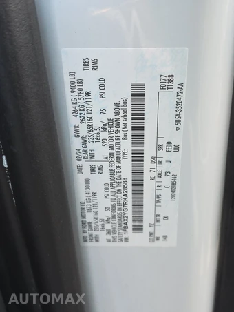 2024 Ford Transit Passenger Wagon XLT Low Roof 148.0" WB - miniatura 14