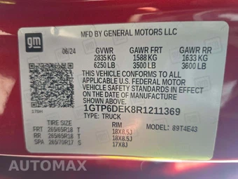 2024 GMC Canyon AT4 Crew Cab Medium Bed 4SG - miniatura 5