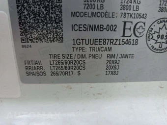 2024 GMC Sierra 1500 AT4 Crew Cab Short Bed - miniatura 5