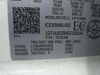 2024 GMC Sierra 1500 AT4 Crew Cab Short Bed - miniatura 5