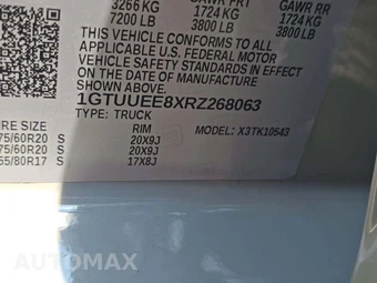 2024 GMC Sierra 1500 AT4 Crew Cab Short Bed 4SB - miniatura 5