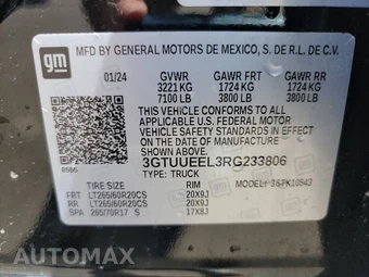 2024 GMC Sierra 1500 AT4 Crew Cab Short Bed 4SB - miniatura 14