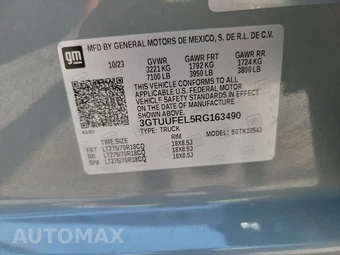 2024 GMC Sierra 1500 AT4X Crew Cab Short Bed 4SG - miniatura 21