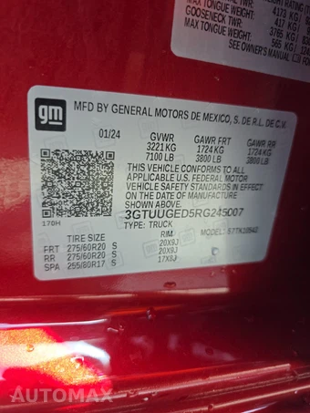 2024 GMC Sierra 1500 Denali Crew Cab Short Bed 5SA - miniatura 14
