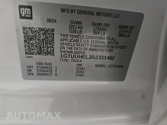 2024 GMC Sierra 1500 Denali Ultimate Crew Cab Short Bed 5SB - miniatura 14