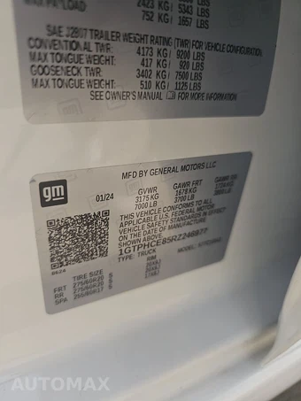 2024 GMC Sierra 1500 Elevation Crew Cab Short Bed 3SB - miniatura 14