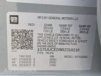2024 GMC Sierra 1500 Elevation Crew Cab Short Bed 3SB - miniatura 14