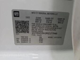 2024 GMC Sierra 1500 Elevation Extended Cab Medium Bed 3SB - miniatura 11