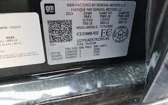 2024 GMC Sierra 1500 Pro Crew Cab Short Bed - miniatura 10