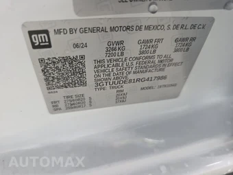 2024 GMC Sierra 1500 SLT Crew Cab Short Bed 4SA - miniatura 14