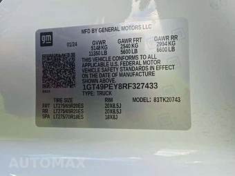 2024 GMC Sierra 2500HD AT4 Crew Cab Medium Bed 4SB - miniatura 2