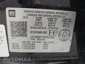 2024 GMC Sierra 2500HD AT4X Crew Cab Medium Bed - miniatura 14