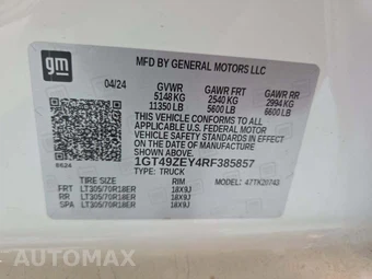 2024 GMC Sierra 2500HD AT4X Crew Cab Medium Bed 4SG - miniatura 5
