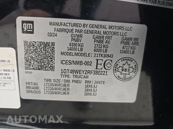 2024 GMC Sierra 3500 Denali HD Crew Cab Long Bed DRW - miniatura 14