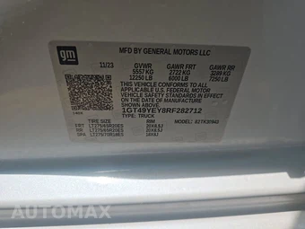 2024 GMC Sierra 3500 Denali HD Ultimate Crew Cab Long Bed 5SB - miniatura 14