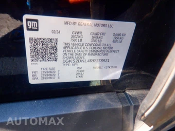 2024 GMC Yukon Denali 5SA - miniatura 8