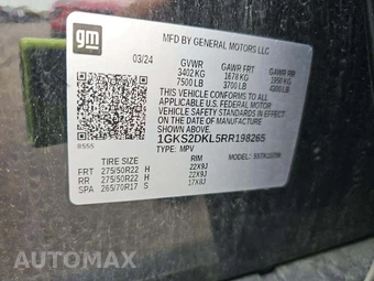 2024 GMC Yukon Denali 5SA - miniatura 5