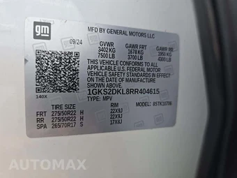 2024 GMC Yukon Denali 5SA - miniatura 5
