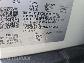 2024 GMC Yukon XL SLE 3SA - miniatura 5