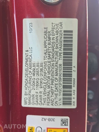 2024 Honda Accord Hybrid Sport - miniatura 14