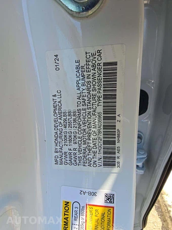 2024 Honda Accord Hybrid Sport-L - miniatura 5