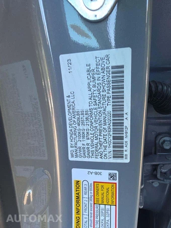 2024 Honda Accord Hybrid Touring - miniatura 5