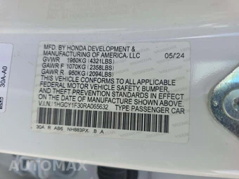 2024 Honda Accord Sedan EX - miniatura 5