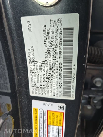 2024 Honda Accord Sedan EX - miniatura 14