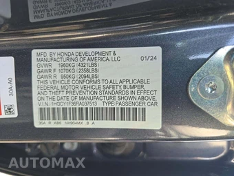 2024 Honda Accord Sedan EX - miniatura 2