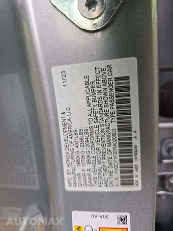 2024 Honda Accord Sedan EX - miniatura 5