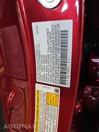 2024 Honda Accord Sedan EX - miniatura 14