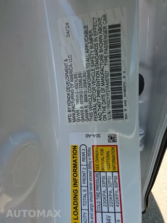 2024 Honda Accord Sedan LX - miniatura 15