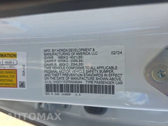 2024 Honda Accord Sedan LX - miniatura 21