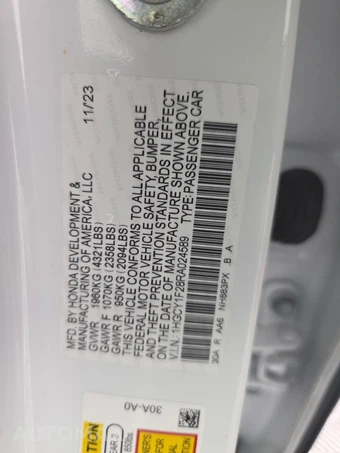 2024 Honda Accord Sedan LX - miniatura 15