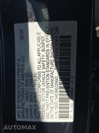 2024 Honda Civic Hatchback Sport Touring - miniatura 14