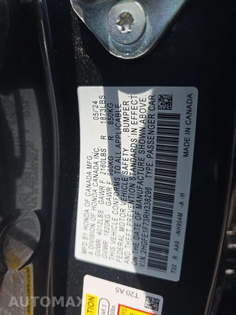 2024 Honda Civic Sedan EX - miniatura 14