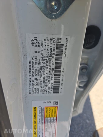 2024 Honda Civic Sedan EX - miniatura 14