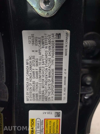 2024 Honda Civic Sedan Sport - miniatura 5
