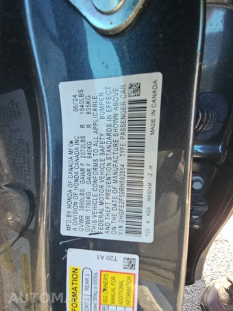 2024 Honda Civic Sedan Sport - miniatura 14