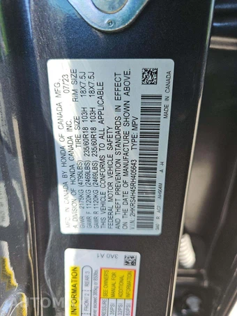 2024 Honda CR-V EX - miniatura 2