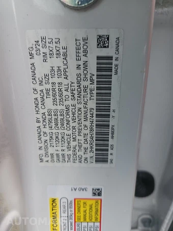 2024 Honda CR-V EX-L - miniatura 14