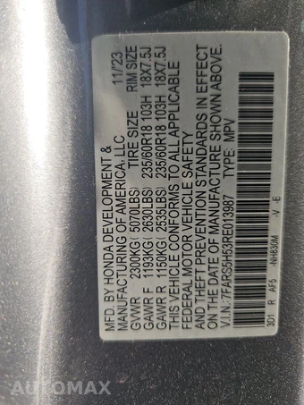 2024 Honda CR-V Hybrid Sport - miniatura 14